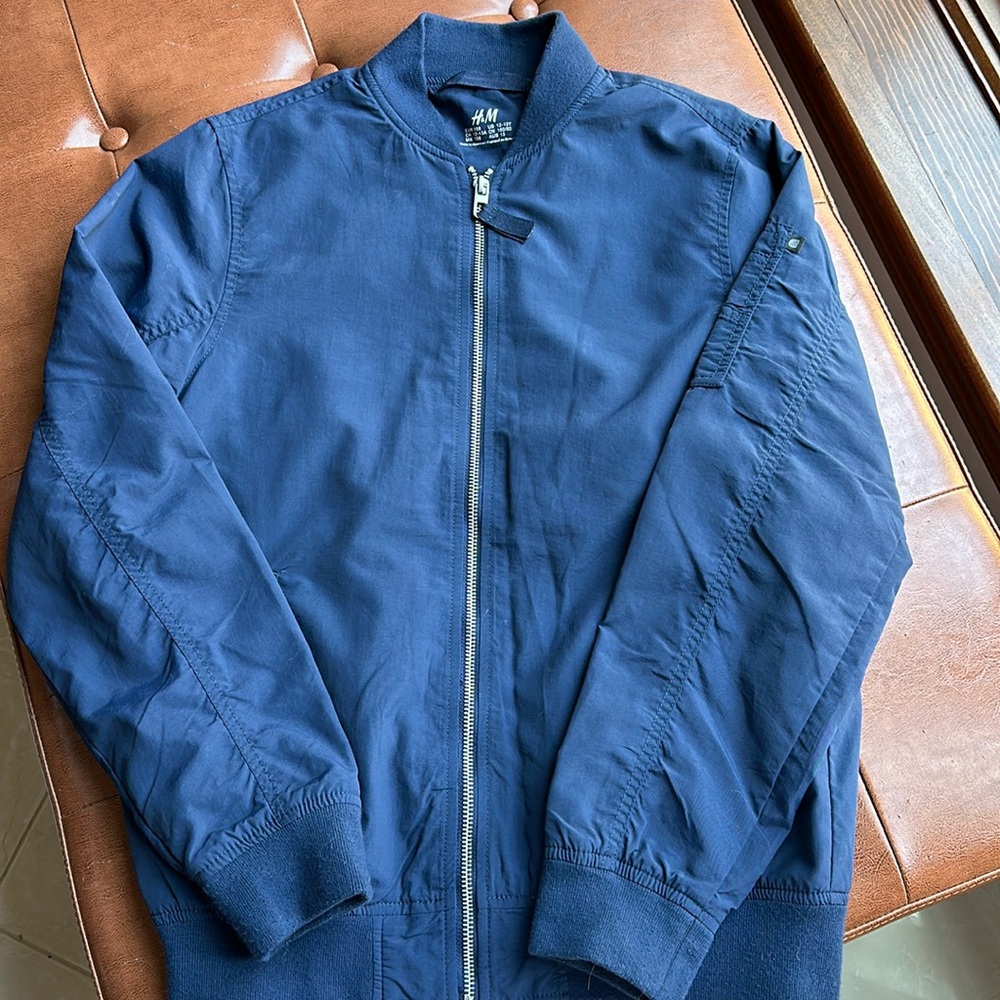 Youth 12/13 boy’s lightweight nylon bomber jacket